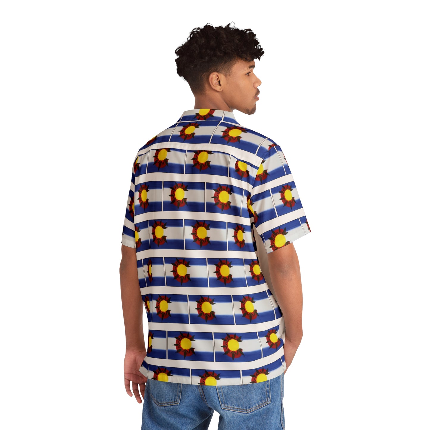 Men's Hawaiian Shirt (AOP) - Colorado Certified Collection 2025