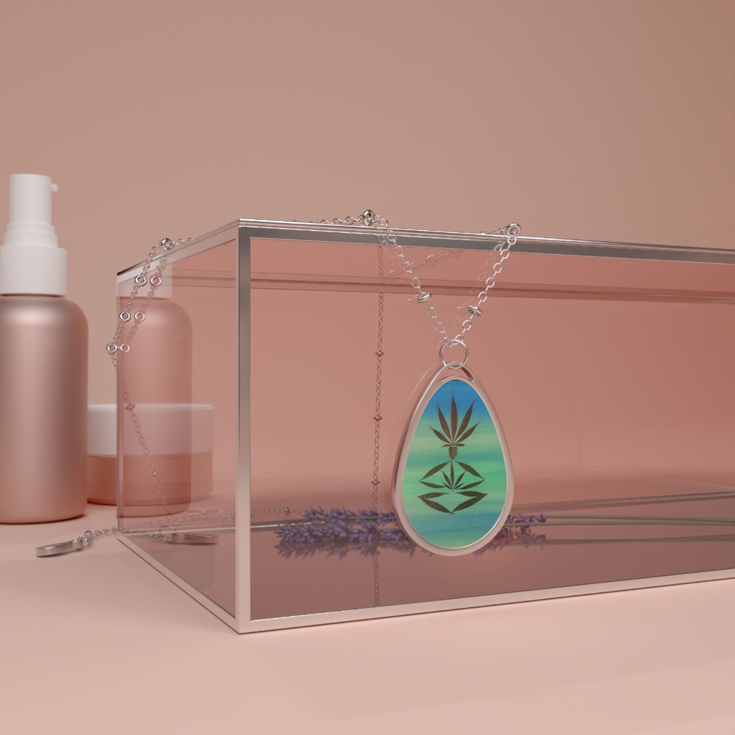 Oval Necklace Medicine Man Necklace LeafyZ