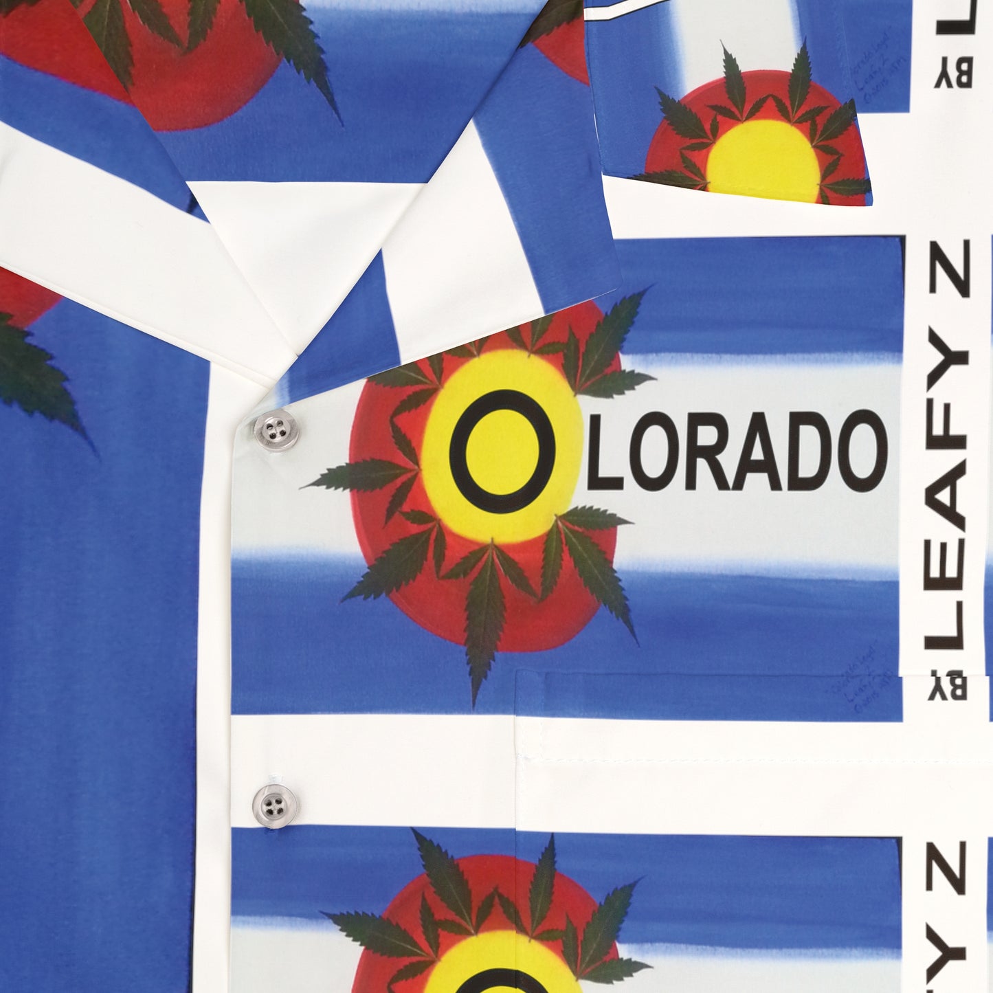 Men's Hawaiian Shirt (AOP) - Colorado Certified Collection 2025