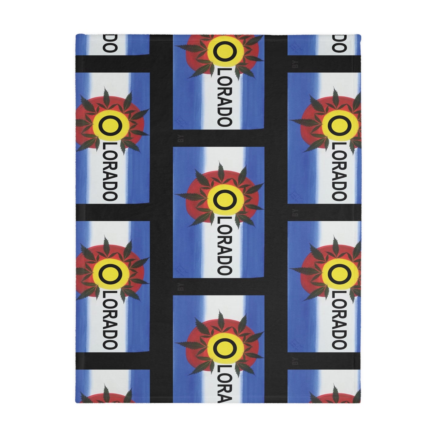 Velveteen Minky Blanket (Two-sided print) - Colorado Certified Collection 2025