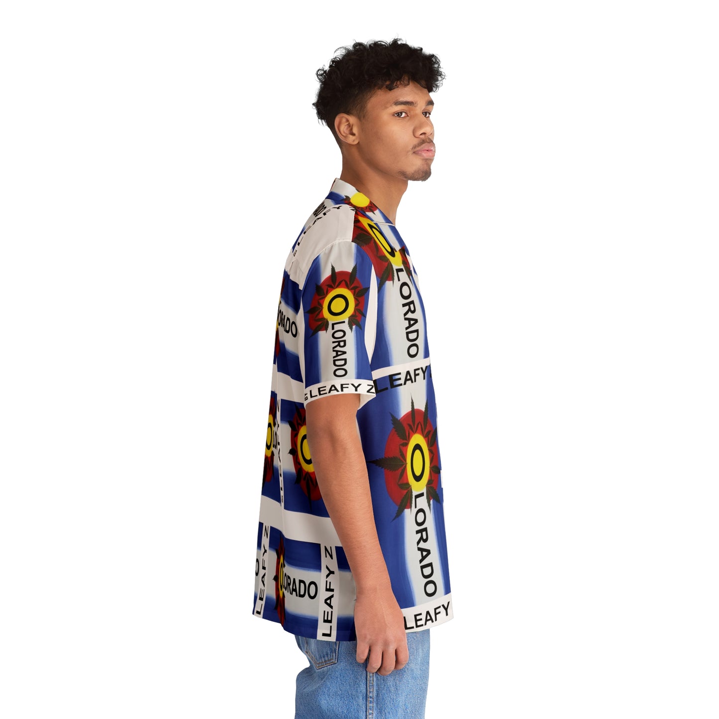 Men's Hawaiian Shirt (AOP) - Colorado Certified Collection 2025