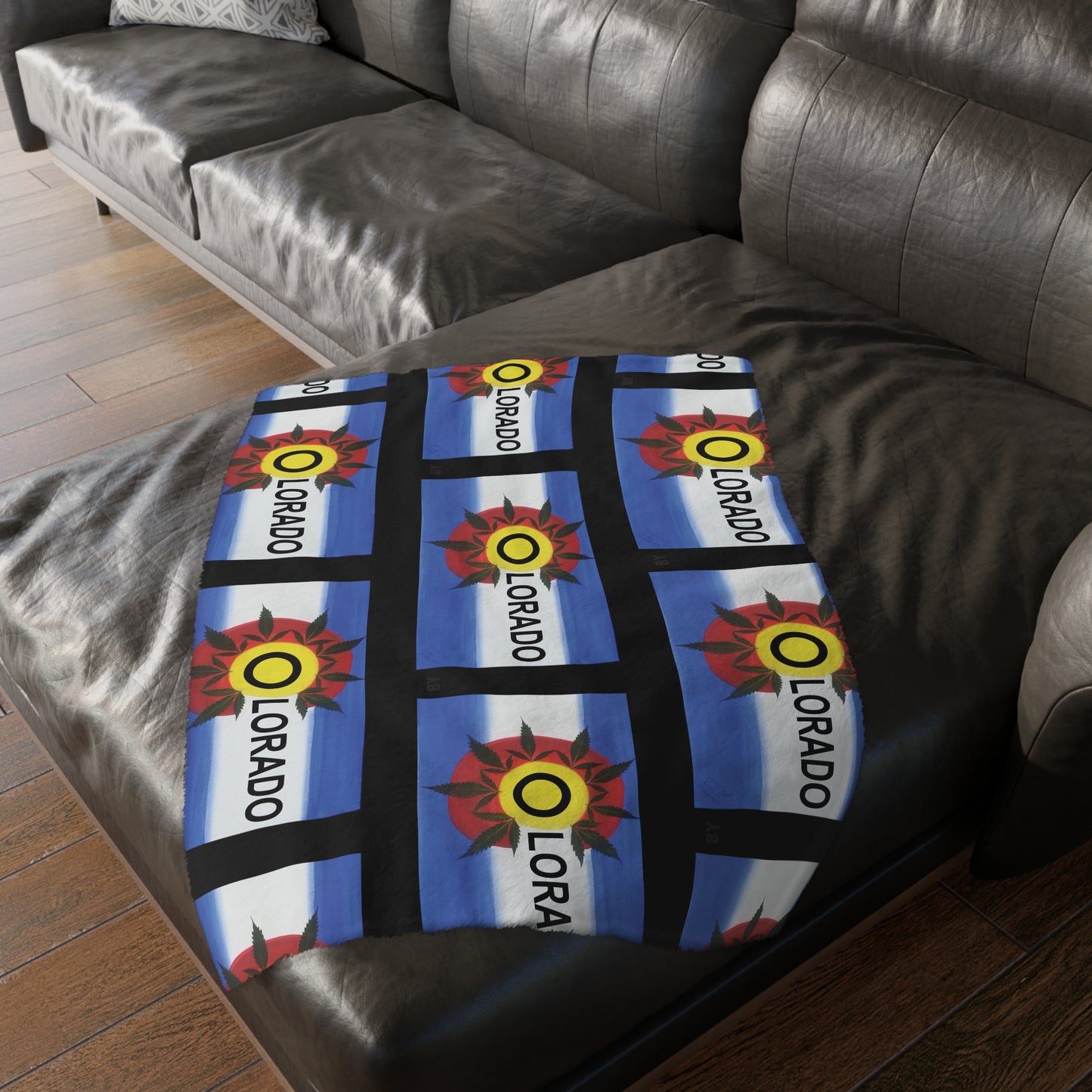 Velveteen Minky Blanket (Two-sided print) - Colorado Certified Collection 2025