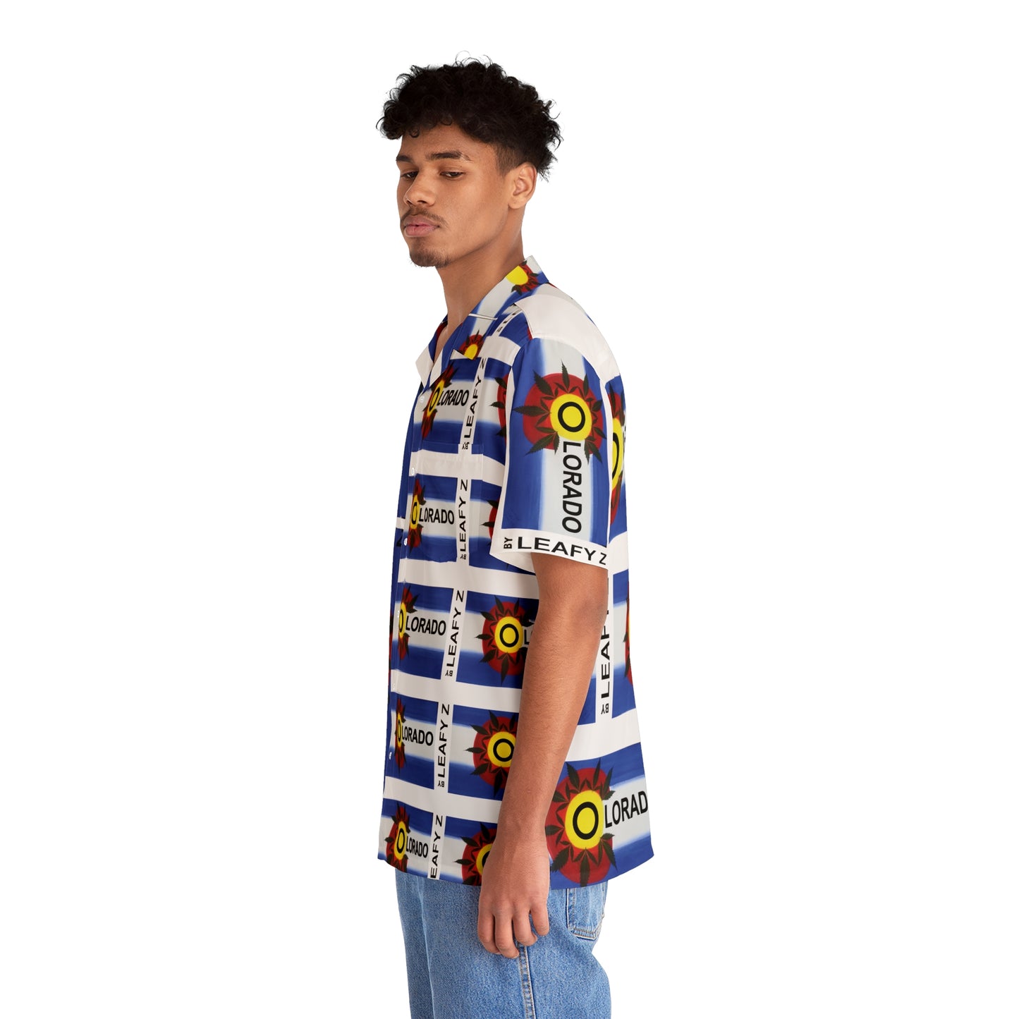 Men's Hawaiian Shirt (AOP) - Colorado Certified Collection 2025
