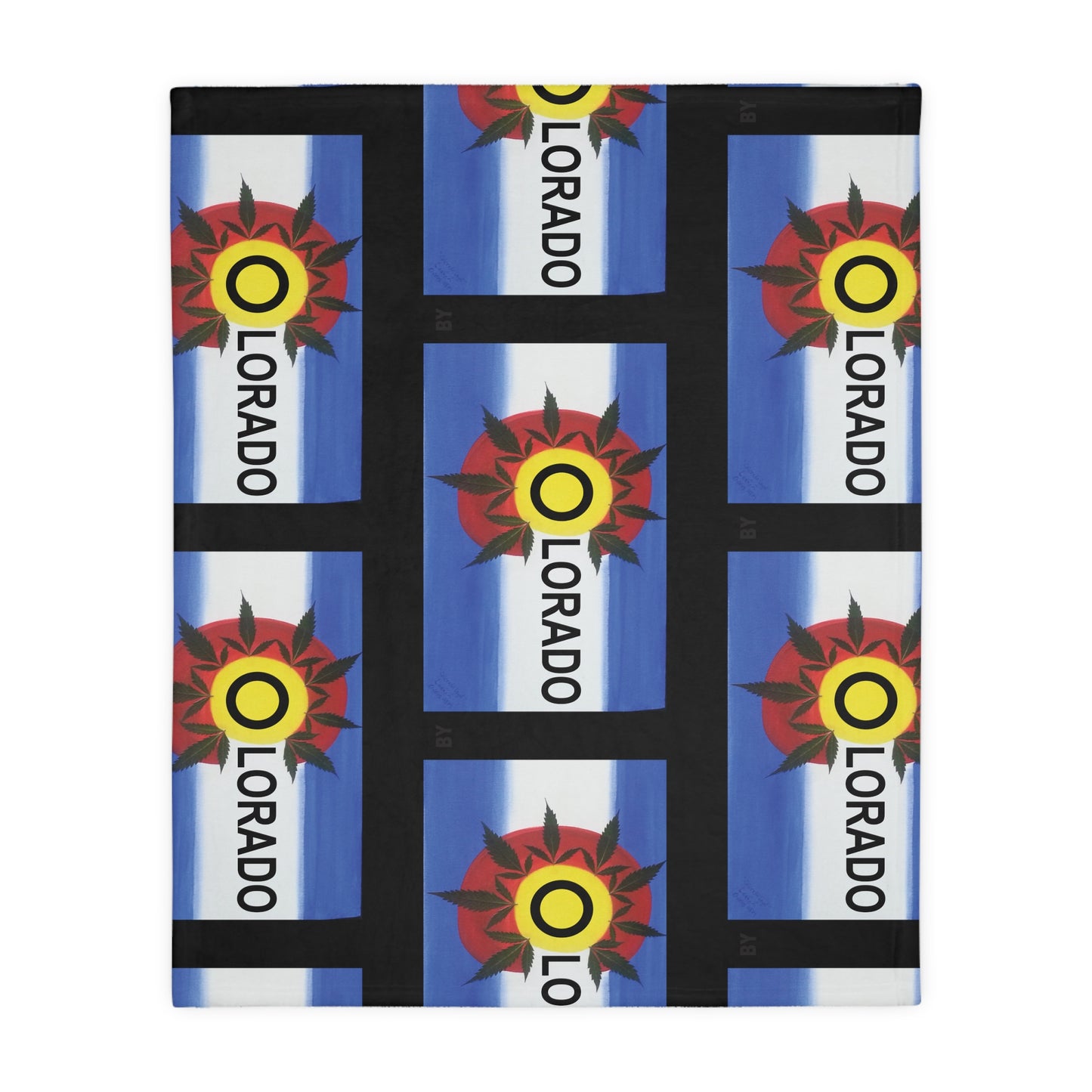 Velveteen Minky Blanket (Two-sided print) - Colorado Certified Collection 2025