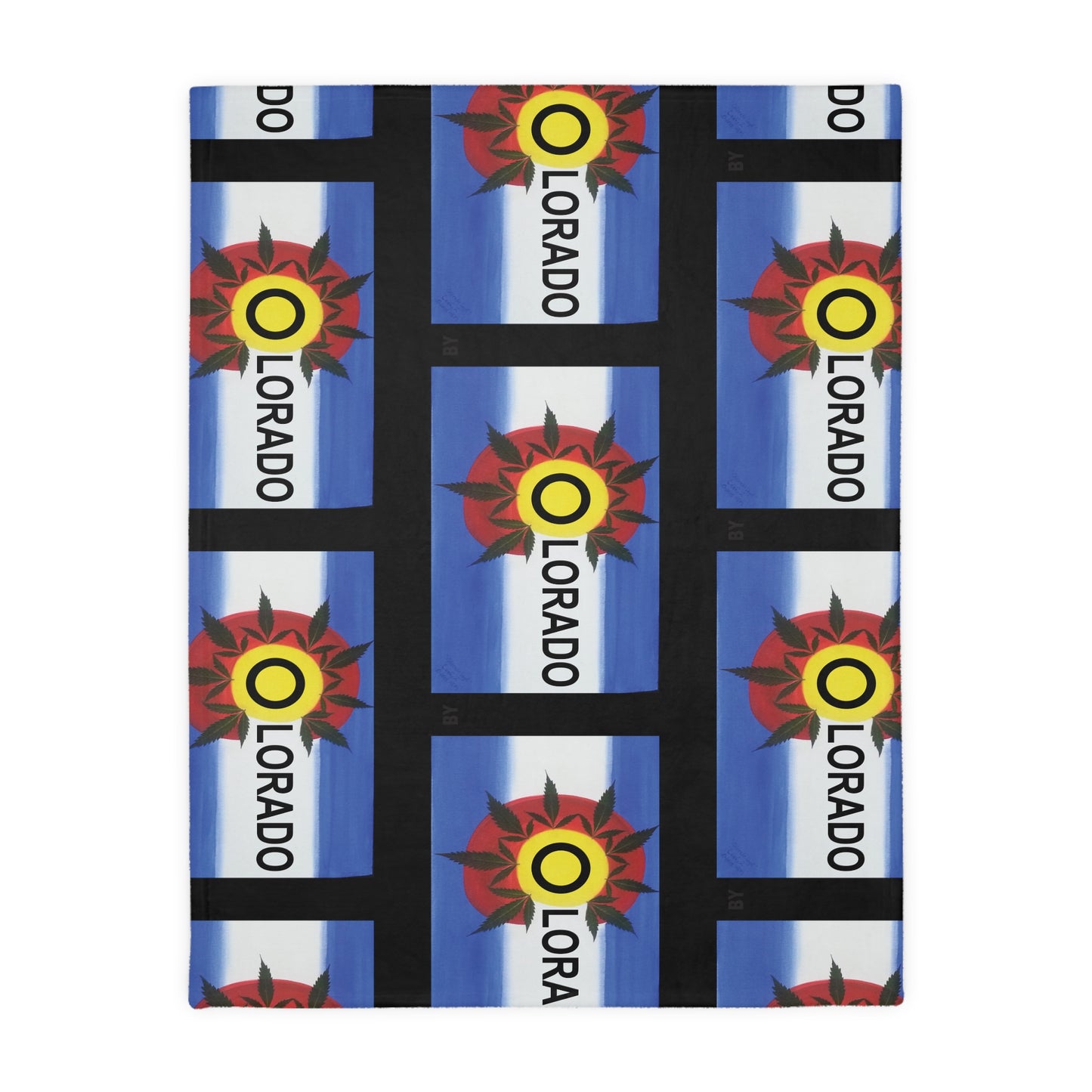 Velveteen Minky Blanket (Two-sided print) - Colorado Certified Collection 2025