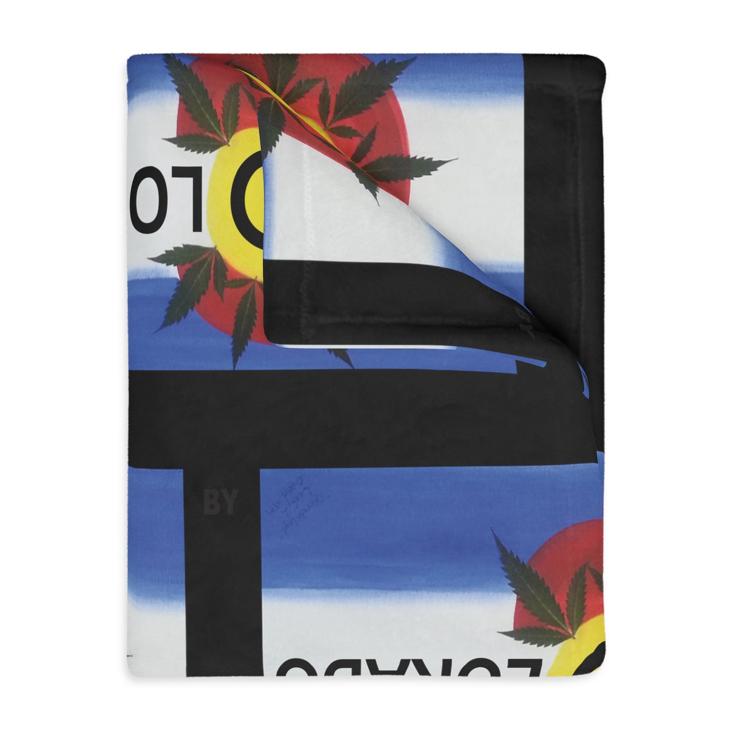 Velveteen Minky Blanket (Two-sided print) - Colorado Certified Collection 2025