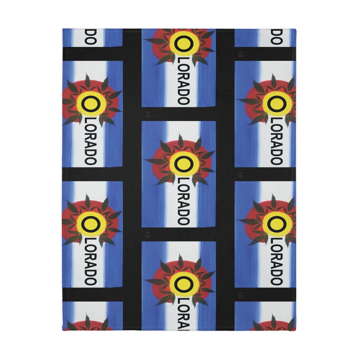 Velveteen Minky Blanket (Two-sided print) - Colorado Certified Collection 2025