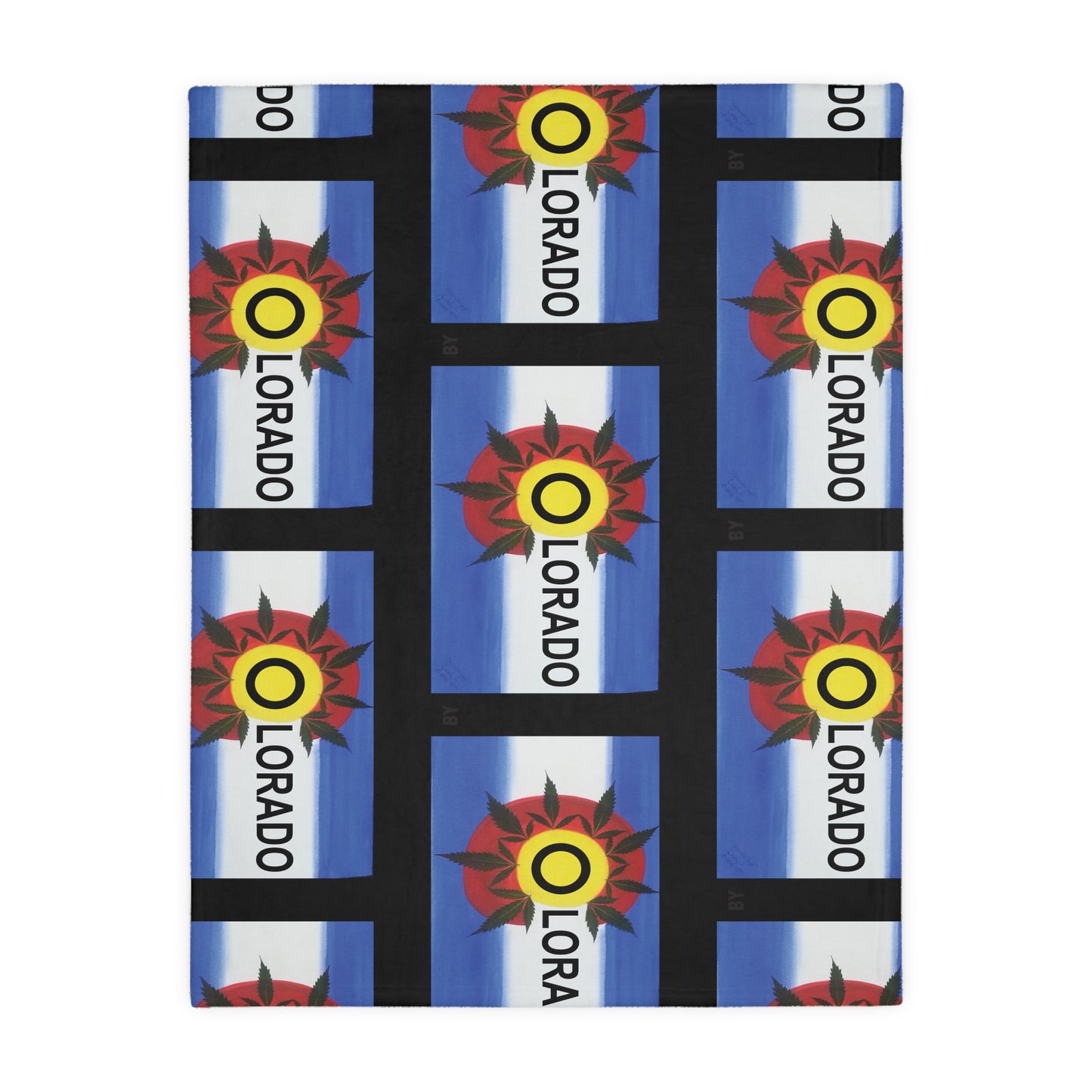 Velveteen Minky Blanket (Two-sided print) - Colorado Certified Collection 2025