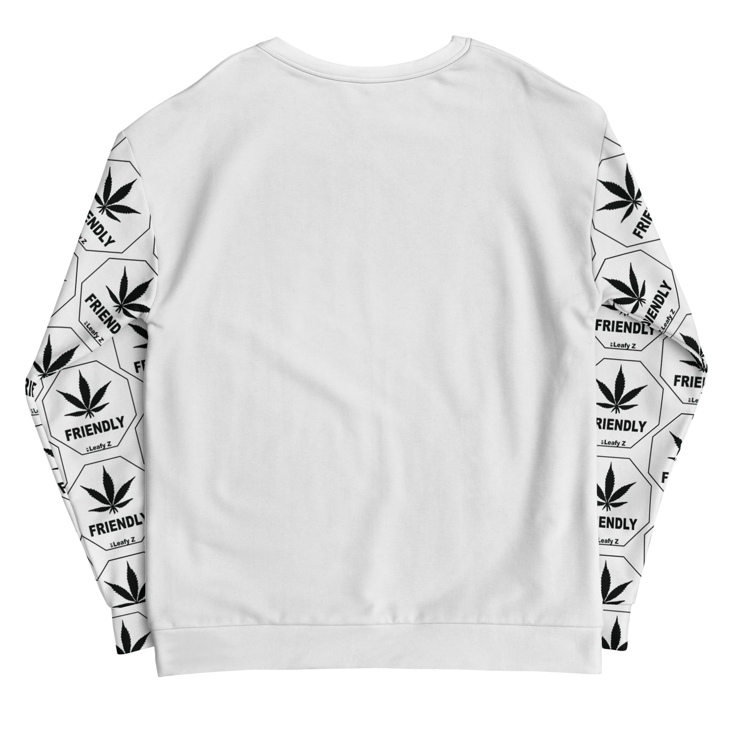Pothead Unisex Sweatshirt Pot Friendly LeafyZ