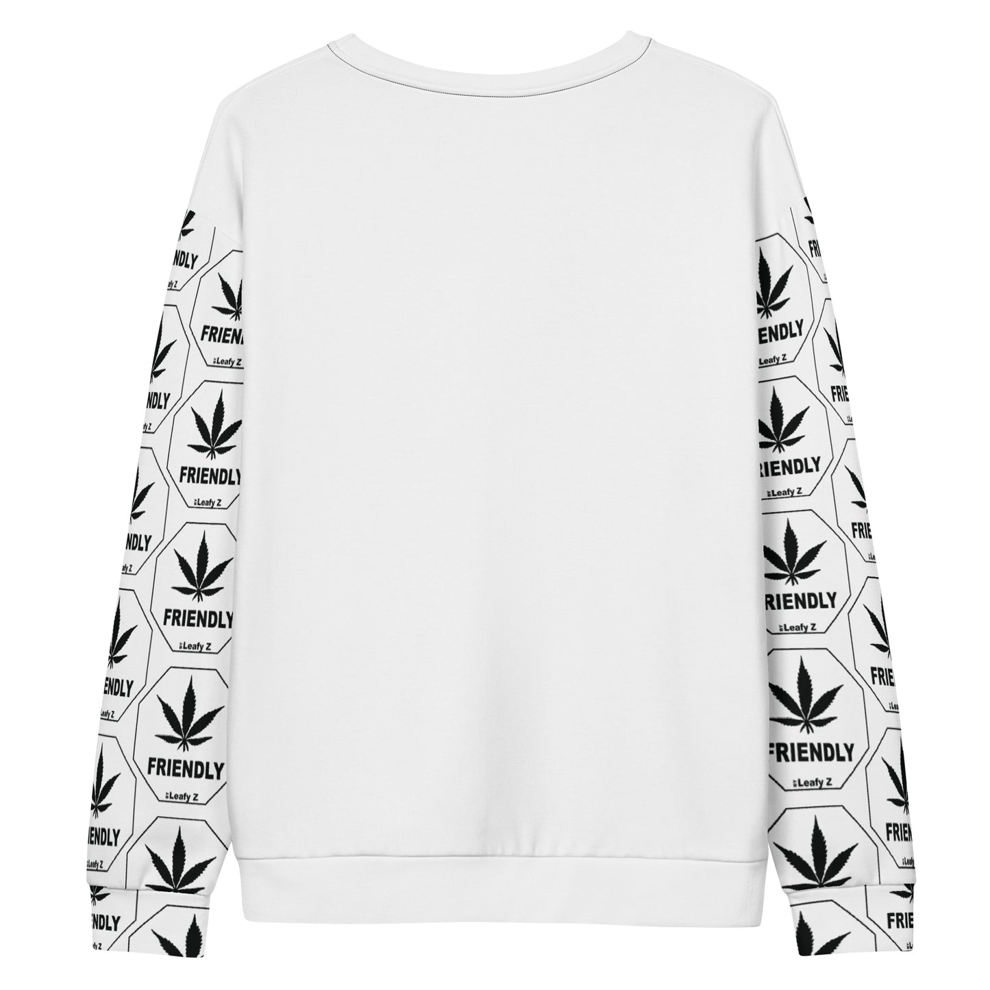 Pothead Unisex Sweatshirt Pot Friendly LeafyZ