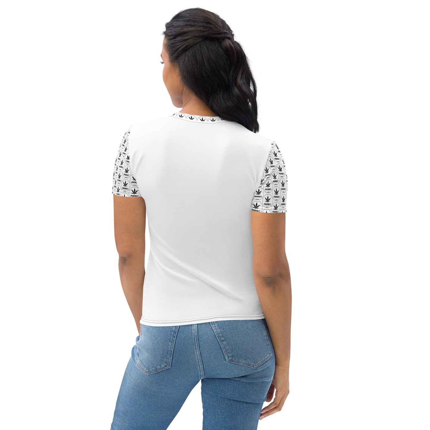 Women's Pothead T-shirt LeafyZ Pot Friendly
