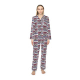 Women's Satin Pajamas (AOP)