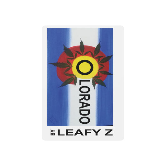 Poker Playing Cards- Colorado Certified Playing Cards LeafyZ 2025