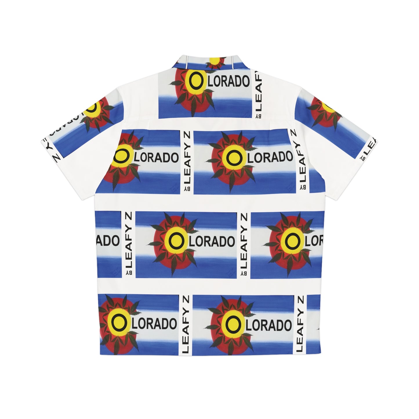 Men's Hawaiian Shirt (AOP) - Colorado Certified Collection