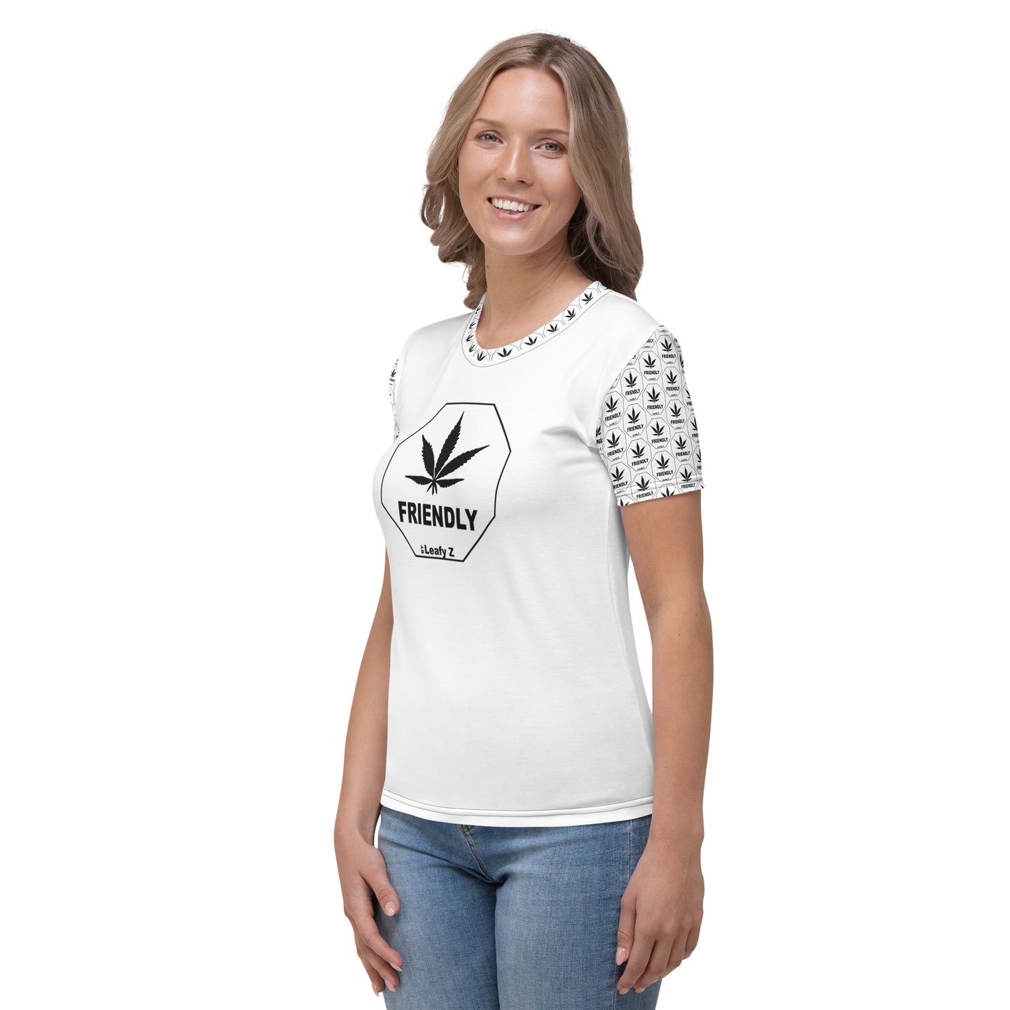 Women's Pothead T-shirt - New Collection 2025 LeafyZ Pot Friendly