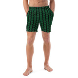 Pothead men's pot signs swim trunks