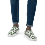 Pothead men’s green khaki pot head slip-on canvas shoes