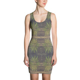 Womens Pot Leaf Dress CannaMo Collection