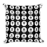 Leafy Z Pot Sign Pillow