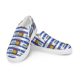 Colorado flag pothead women’s slip-on canvas shoes